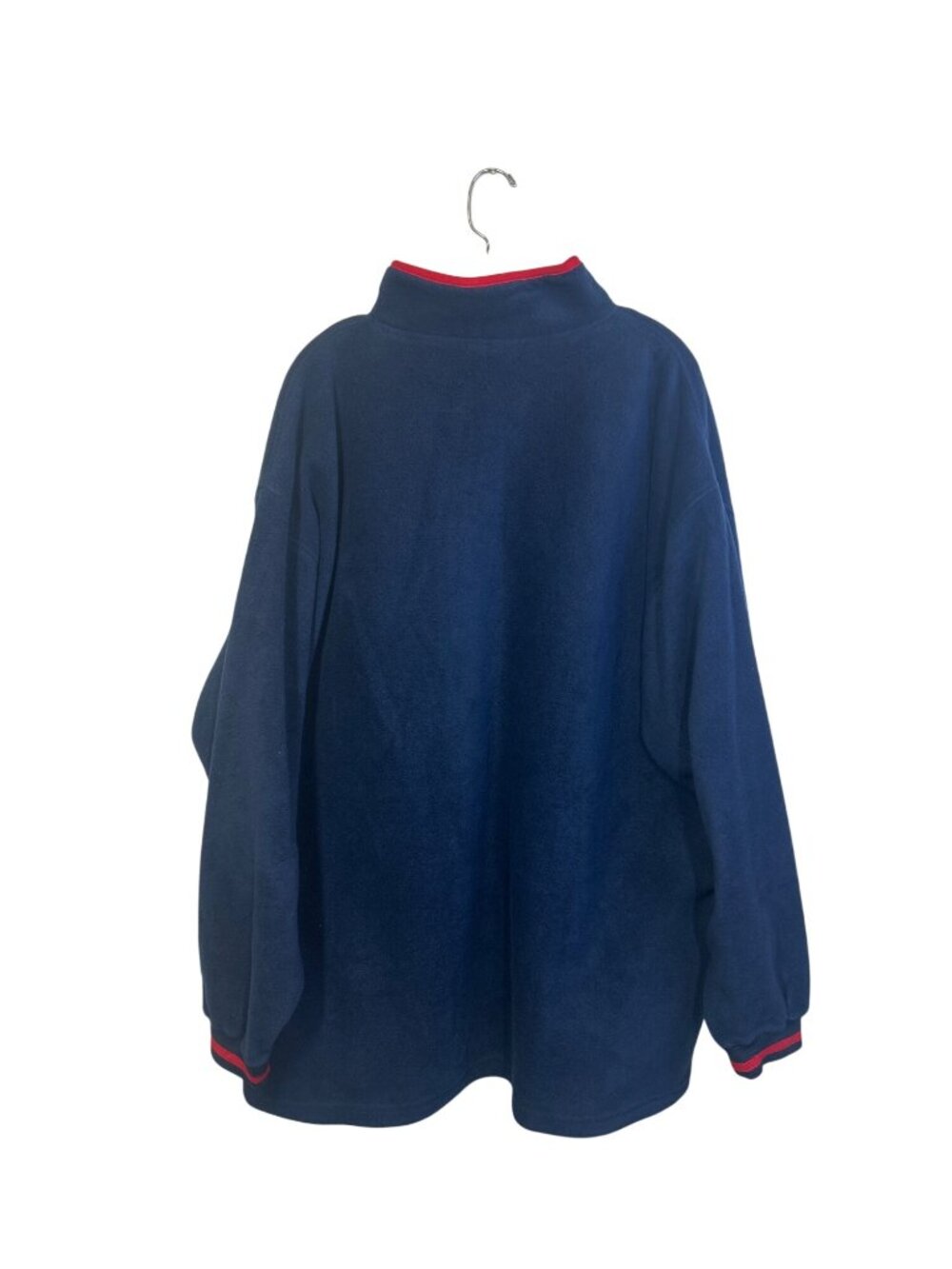 VTG Cleveland Indians Chief Wahoo 1/4 Zip Fleece Sweatshirt Pullover Men’s L - Picture 12 of 12